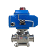 Van bi nối clamp điều khiển điện